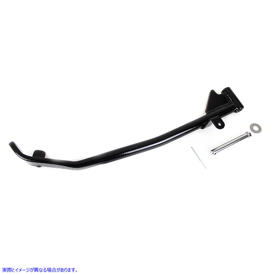 27-1536 FXR ストック キックスタンド ブラック 取寄せ Vツイン FXR Stock Kickstand Black (検索用／
