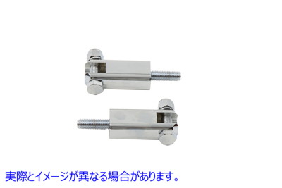 27-1561 クローム フットペグ サポート パッセンジャー 取寄せ Vツイン Chrome Footpeg Support Passenger (検索用／50610-86