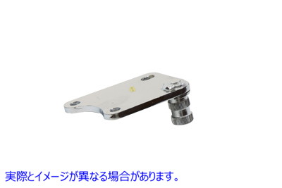 27-1563 フットペグ ブラケット パッセンジャー クローム 取寄せ Vツイン Footpeg Bracket Passenger Chrome (検索用／52688-65