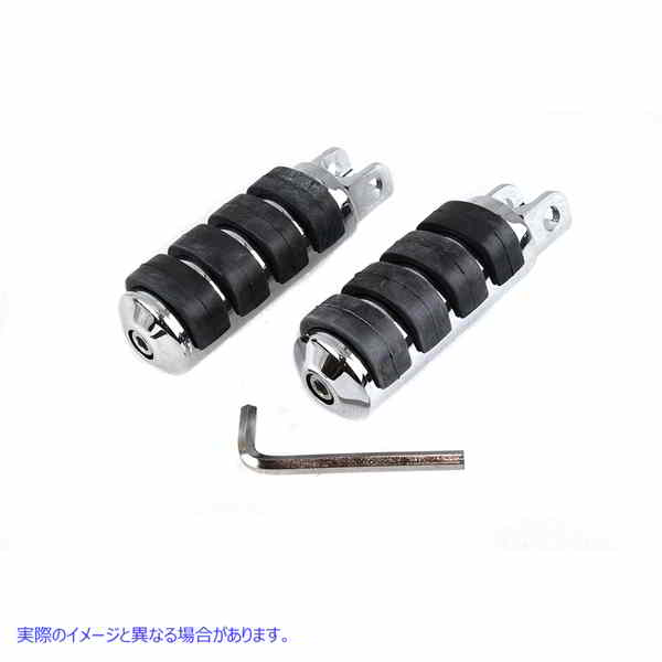 27-1581 大型猫の足フットペグセット 取寄せ Vツイン Large Cats Paw Footpeg Set (検索用／
