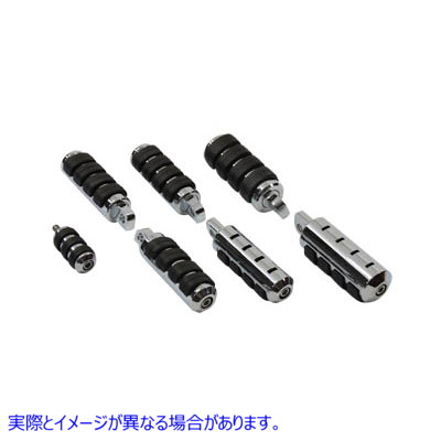 27-1610 Cats Paw フットペグキット 取寄せ Vツイン Cats Paw Footpeg Kit (検索用／
