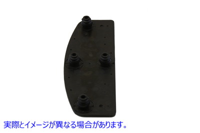 27-1666 上部ドライバーフットボードプレート 取寄せ Vツイン Upper Driver Footboard Plate (検索用／50614-91A