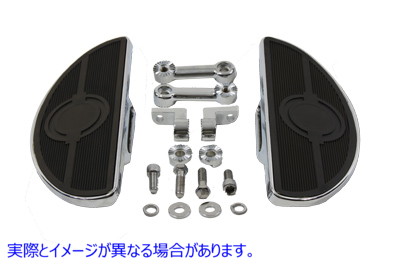 27-1670 ドライバー調整可能フットボードキット 取寄せ Vツイン Driver Adjustable Footboard Kit (検索用／
