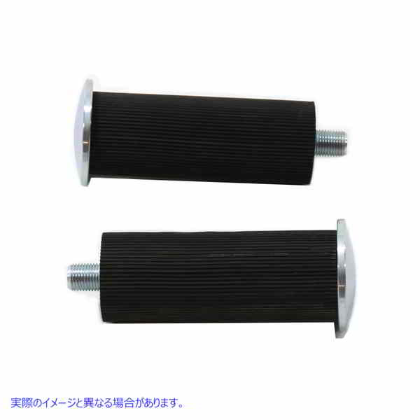 27-1676 リアバディシートステップセット 亜鉛 取寄せ Vツイン Rear Buddy Seat Footpeg Set Zinc (検索用／52651-41