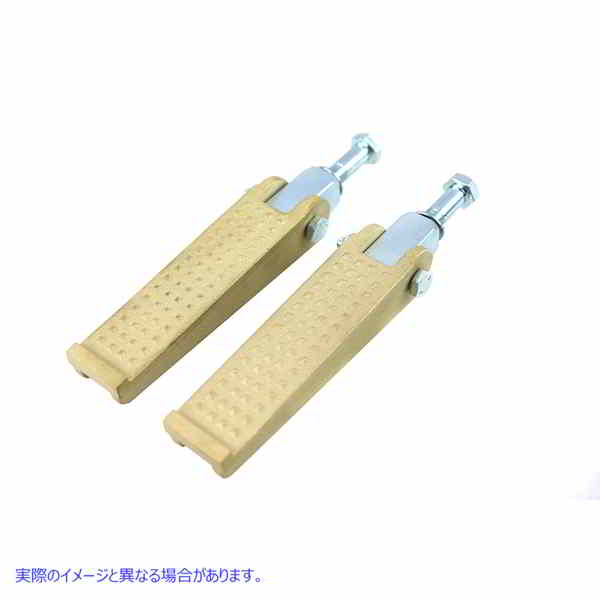 27-1825 アンダーソン チョッパー スタイル フットペグ セット ブラス 取寄せ Vツイン Anderson Chopper Style Footpeg Set Bras