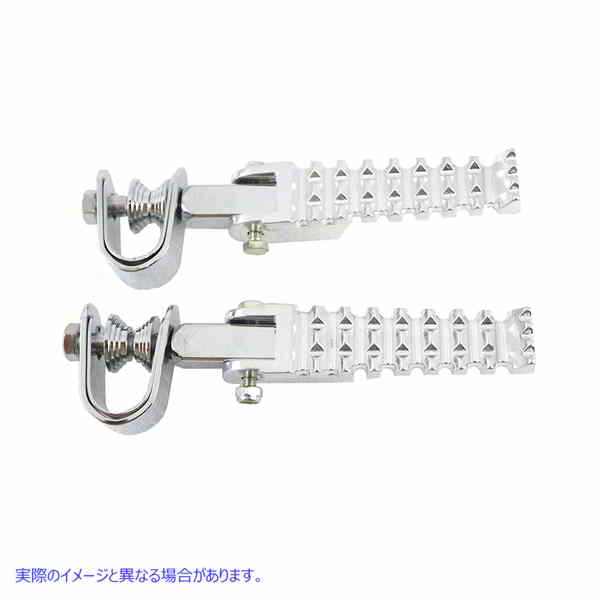 27-1829 Moto フットペグセット クランプ付き 取寄せ Vツイン Moto Footpeg Set with Clamp (検索用／