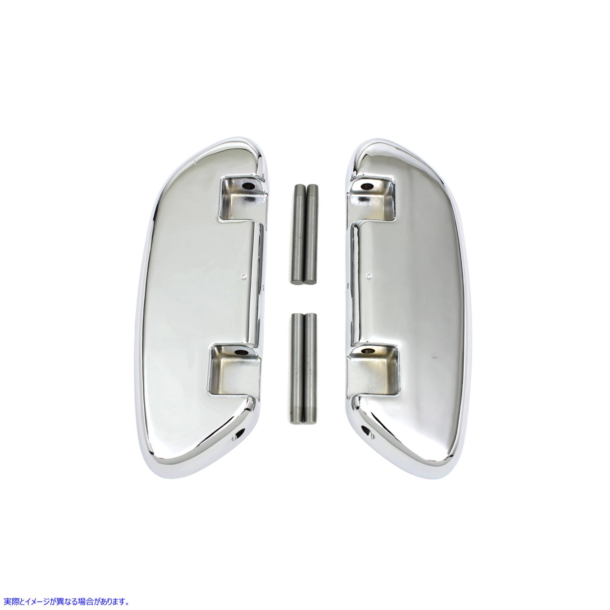 27-1984 パッセンジャーフットボードセット クローム 取寄せ Vツイン Passenger Footboard Set Chrome (検索用／