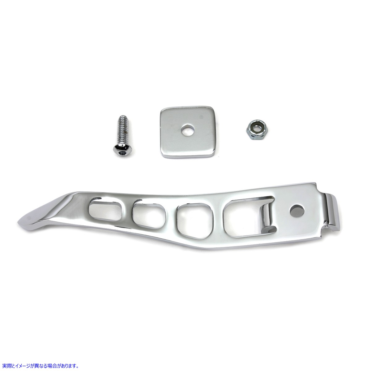 27-2102 クロームキックスタンドエクステンション 取寄せ Vツイン Chrome Kickstand Extension (検索用／50000032