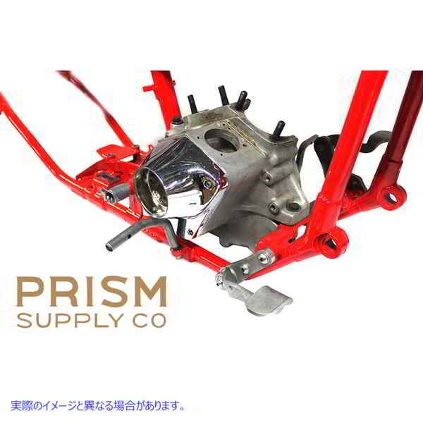 27-2123 【廃番】 プリズムステップサポートバーセット 天然ステンレス 取寄せ Vツイン Prism Footpeg Support Bar Set Natural