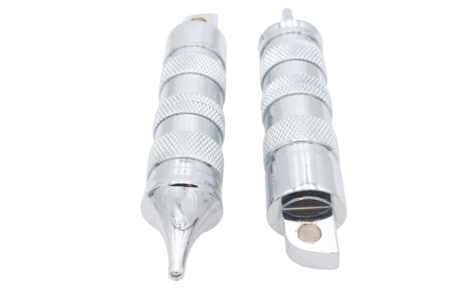 27-5173 取寄せ Vツイン Pointed Style Footpeg Set Chrome (検索用／)