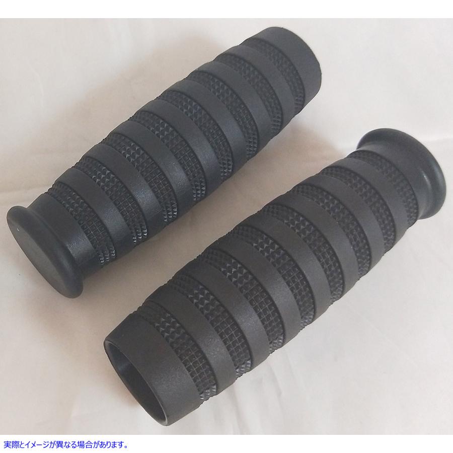 28-0006 ブラックグリップセット 取寄せ Vツイン Black Grip Set (検索用／