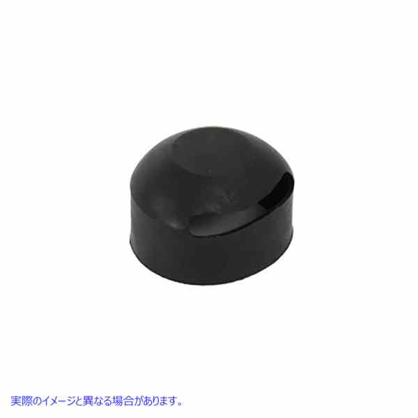 28-0117 黒のソレノイド エンド カバー ブーツ 取寄せ Vツイン Black Solenoid End Cover Boot (検索用／31444-65A