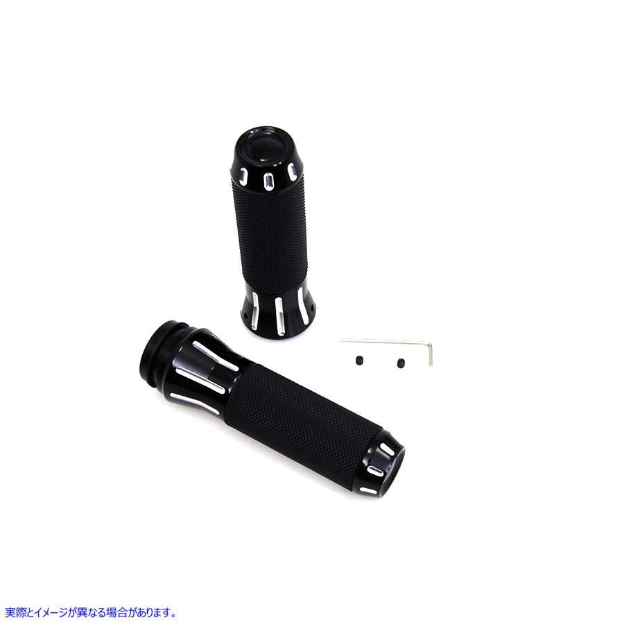 28-0243 クリアカット スロットルバイワイヤーグリップセット 取寄せ Vツイン Clear Cut Throttle By Wire Grip Set (検索用／