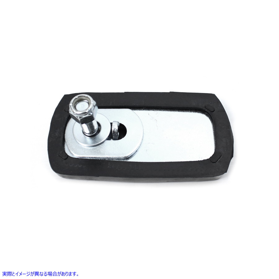 28-0313 ブラック フォワード ブレーキ ペダル パッド キット 取寄せ Vツイン Black Forward Brake Pedal Pad Kit (検索用／3695