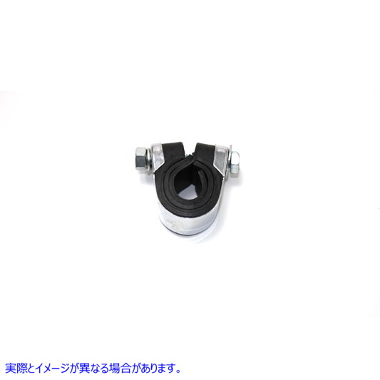 28-0325 クロームミニゲージクランプ 取寄せ Vツイン Chrome Mini Gauge Clamp (検索用／