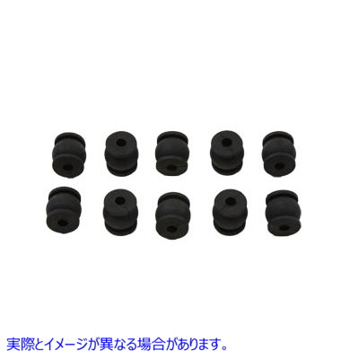 28-0416 フットボード ISO マウント バッド 取寄せ Vツイン Footboard ISO Mount Buds (検索用／50620-74