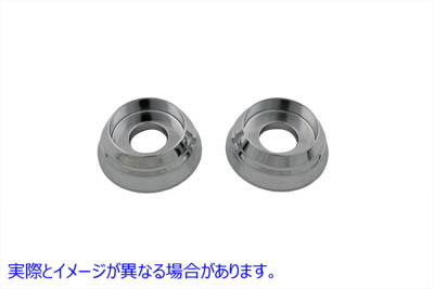 28-0441 1 インチ ライザー スリーブ クローム 取寄せ Vツイン 1 inch Riser Sleeves Chrome (検索用／