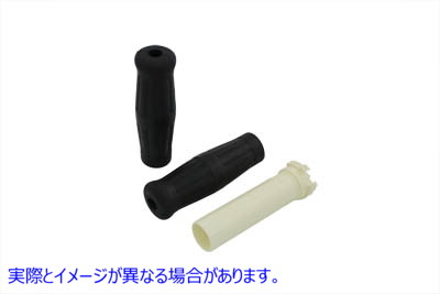 28-0594 ブラック グリップ セット 1909 スタイル 取寄せ Vツイン Black Grip Set 1909 Style (検索用／