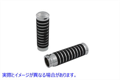 28-0642 ビレットバンドスタイルグリップセット 取寄せ Vツイン Billet Band Style Grip Set (検索用／