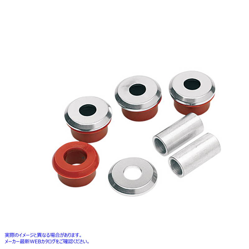 28-0667 高耐久ハンドルバーライザーブッシュ 取寄せ Vツイン Heavy Duty Handlebar Riser Bushing (検索用／