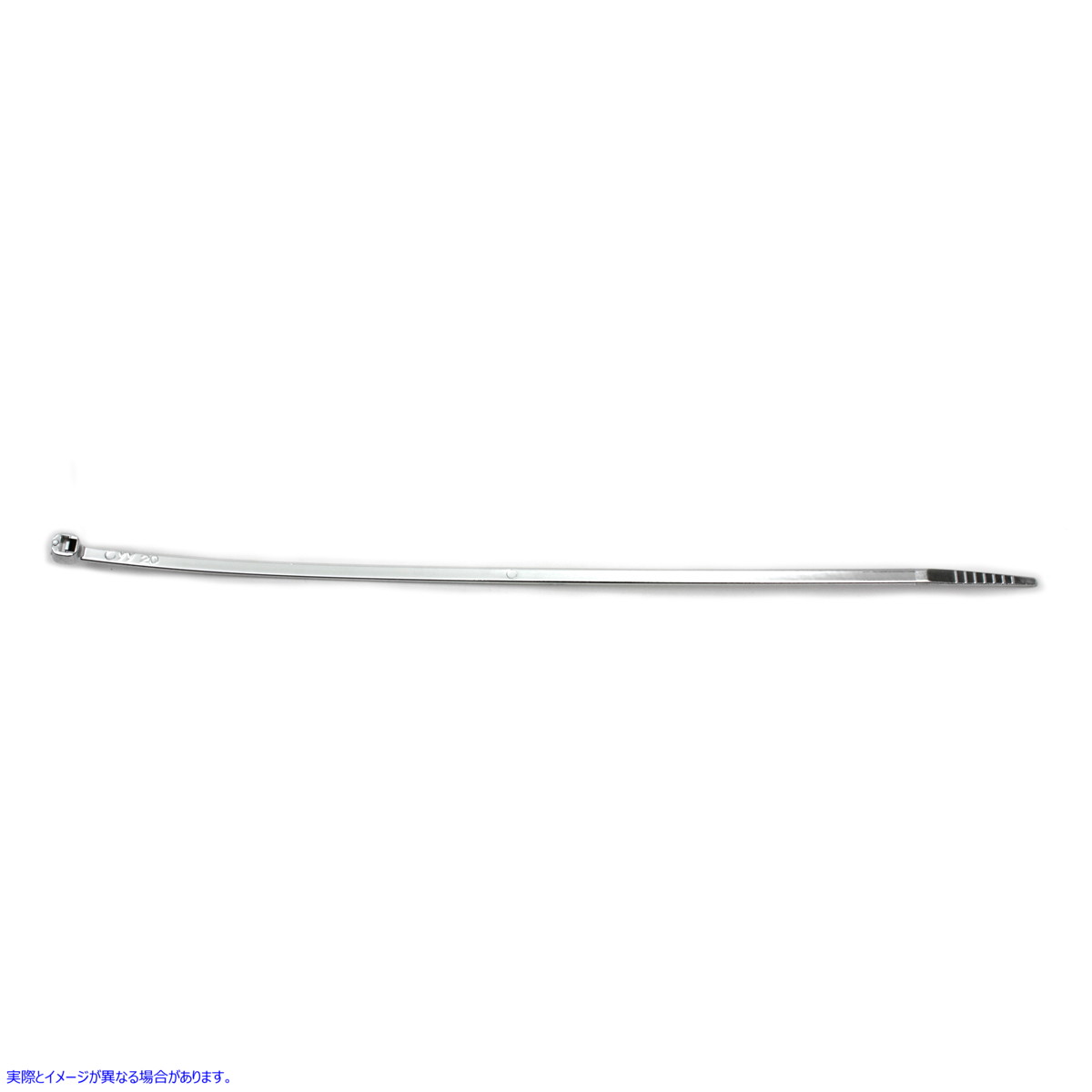 28-0721 クローム 7 インチの長さのナイロン タイ ストラップ 取寄せ Vツイン Chrome 7 inch Length Nylon Tie Straps (検索用／
