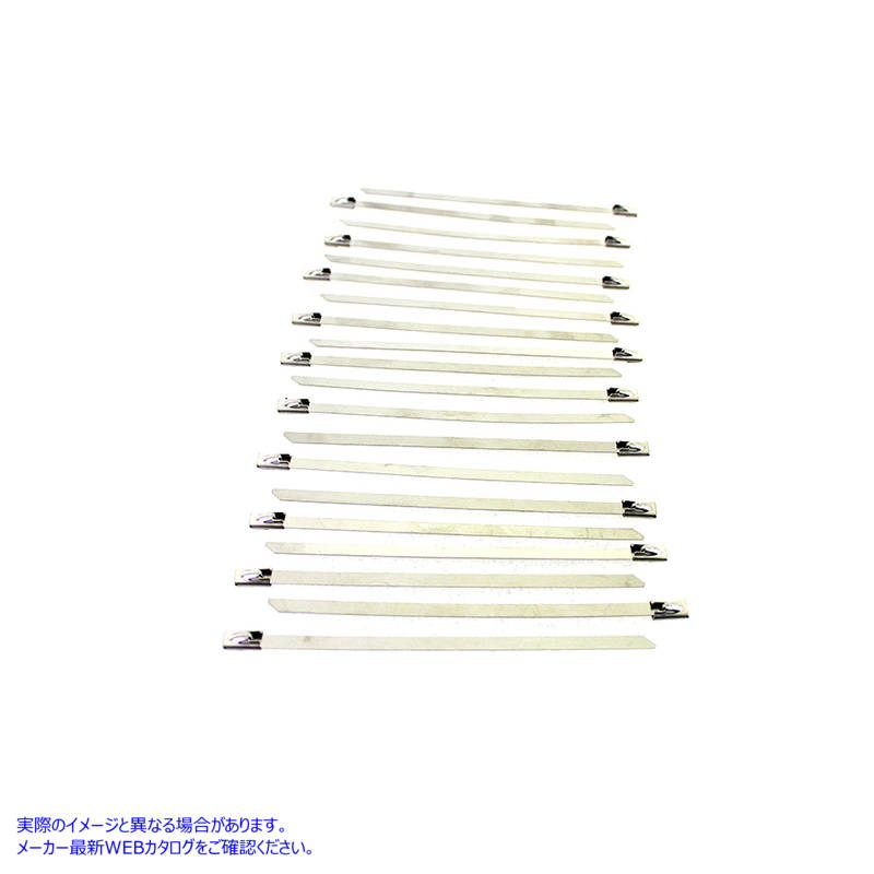 28-0877 ステンレス製ケーブルタイ 取寄せ Vツイン Stainless Steel Cable Ties (検索用／
