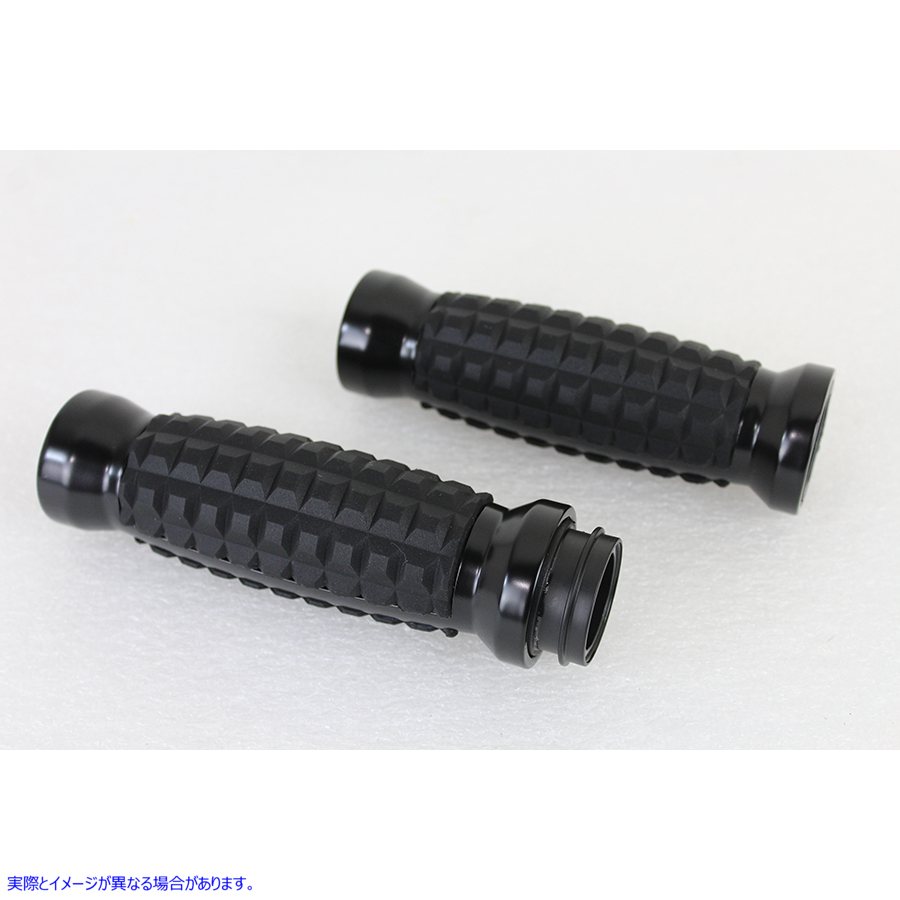 28-0896 アリゲーター スタイル グリップ セット ブラック 取寄せ Vツイン Alligator Style Grip Set Black (検索用／