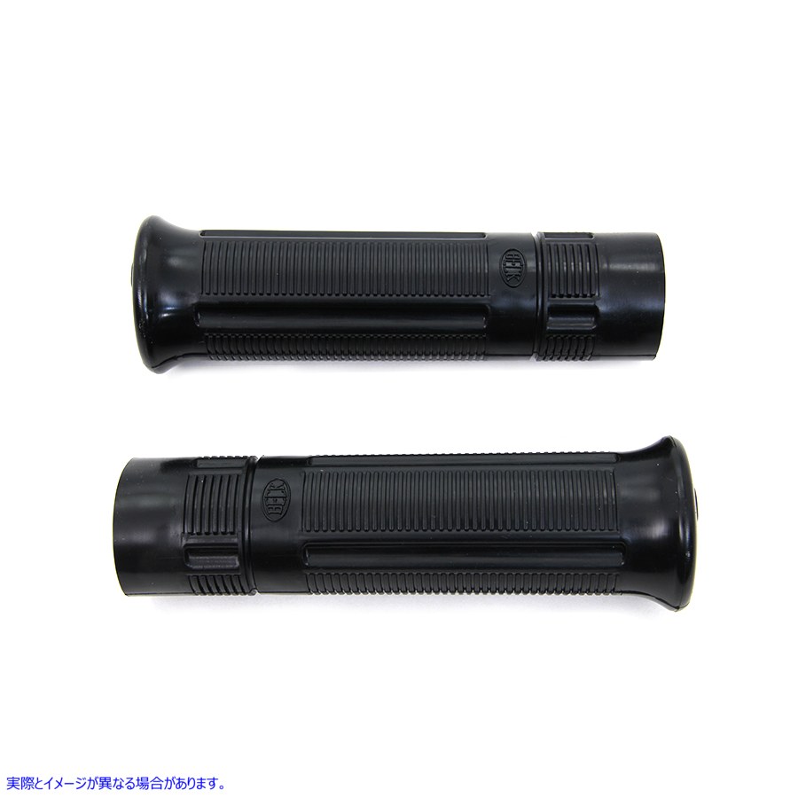 28-0931 ブラックベックプラスチックグリップセット 取寄せ Vツイン Black Beck Plastic Grip Set (検索用／