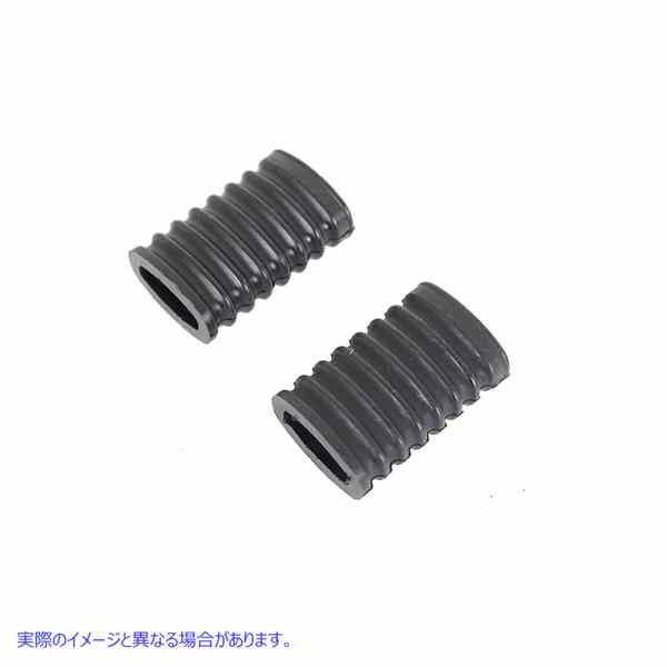 28-0982 FXRP シフターラバーセット ブラック 取寄せ Vツイン FXRP Shifter Rubber Set Black (検索用／34619-85