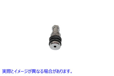 28-2138 チューブレスタイヤ用バルブステム クローム 取寄せ Vツイン Valve Stem For Tubeless Tires Chrome (検索用／