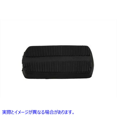 28-2233 ブレーキ ペダル パッド ブラック 取寄せ Vツイン Brake Pedal Pad Black (検索用／42416-83