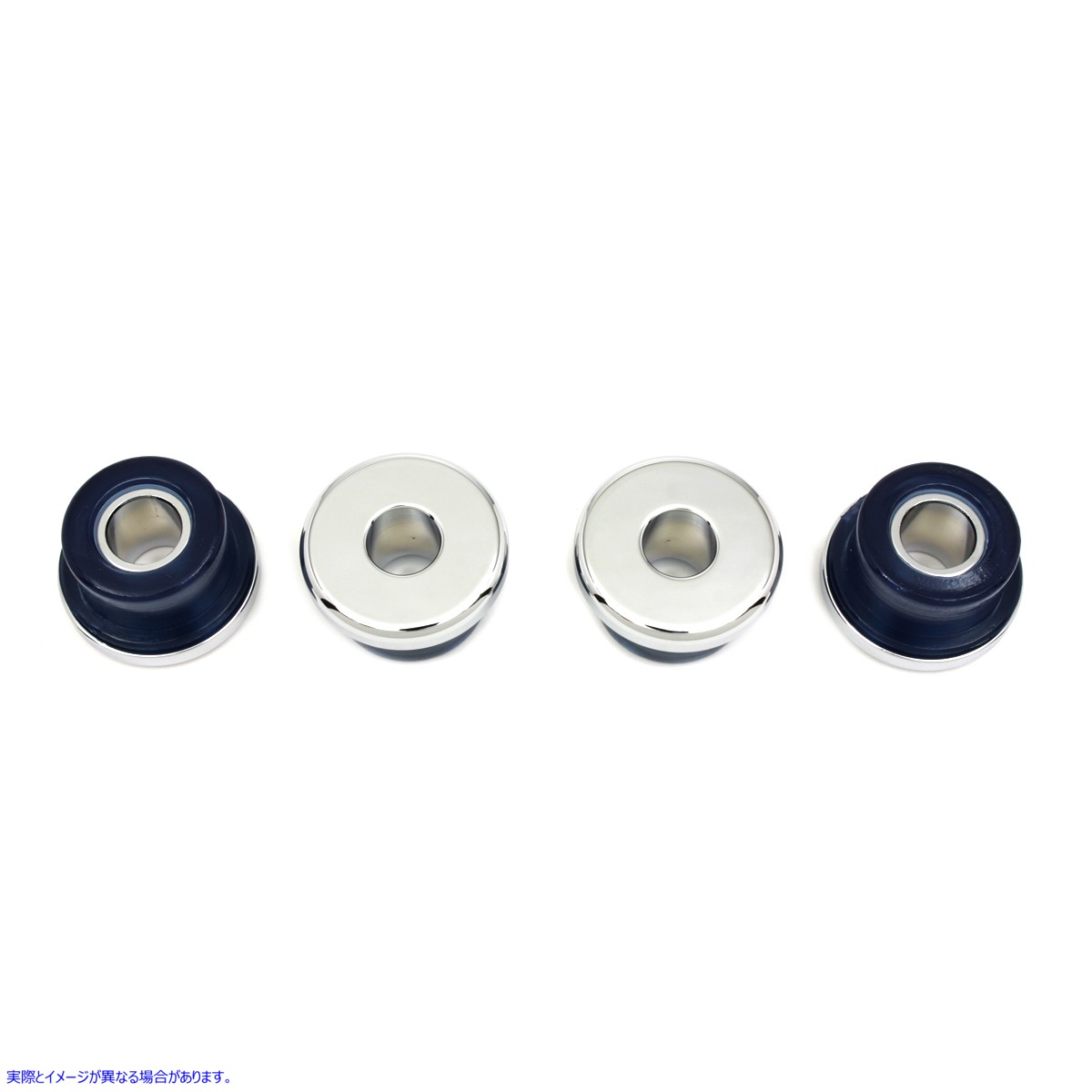 28-2260 クロームハンドルバーダンパーブッシュ 取寄せ Vツイン Chrome Handlebar Damper Bushing (検索用／