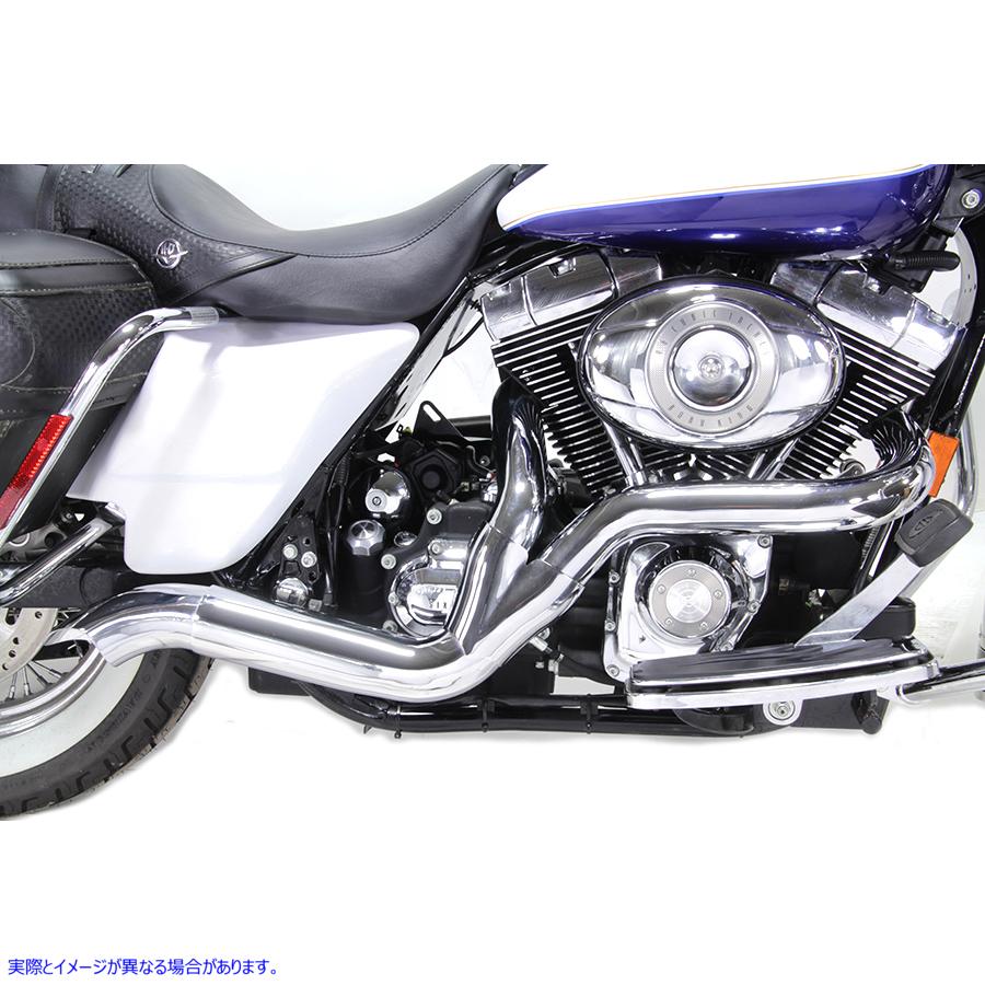 29-0045 クローム 2:1 エキゾーストヘッダーセット 取寄せ Vツイン Chrome 2:1 Exhaust Header Set (検索用／