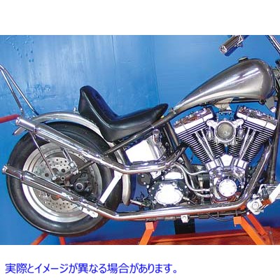 29-0086 エキゾーストヘッダーセット クローム Exhaust Header Set Chrome 取寄せ Vツイン (検索用／ Paughco 716B2