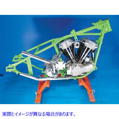 29-0094 排気ヘッダー セット アップスイープ 取寄せ Vツイン Exhaust Header Set Upsweep (検索用／ Paughco 714B