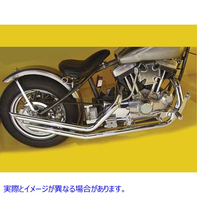 29-0114 エキゾーストドラッグパイプセット スラッシュカット 取寄せ Vツイン Exhaust Drag Pipe Set Slash Cut (検索用／ Paugh