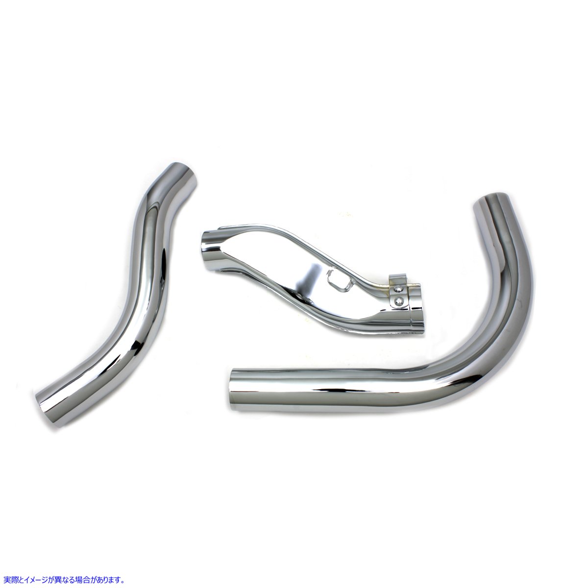 29-0182  取寄せ Vツイン Knucklehead Exhaust Header Chrome (検索用／