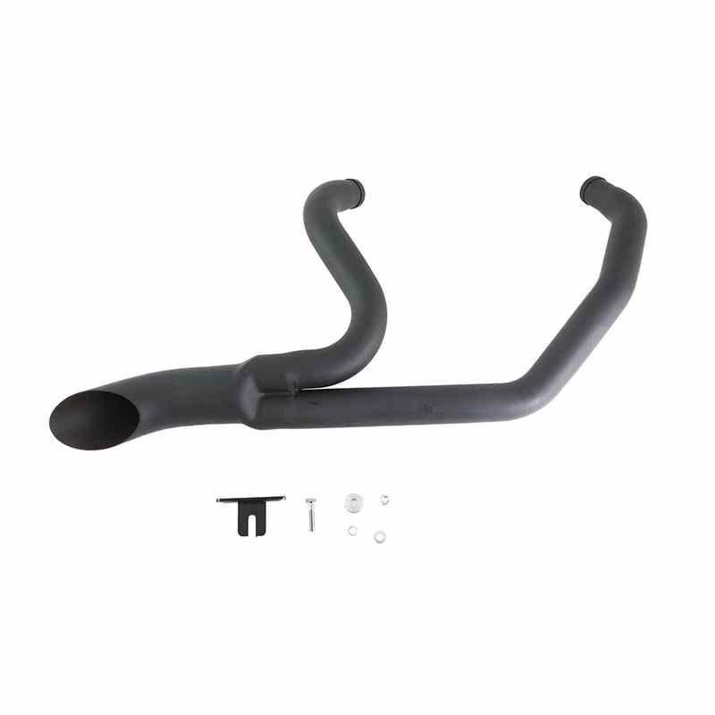 29-2006 ワイアット ガトリングビュート エキゾースト システム ブラック 取寄せ Vツイン Wyatt Gatling Butte Exhaust System B
