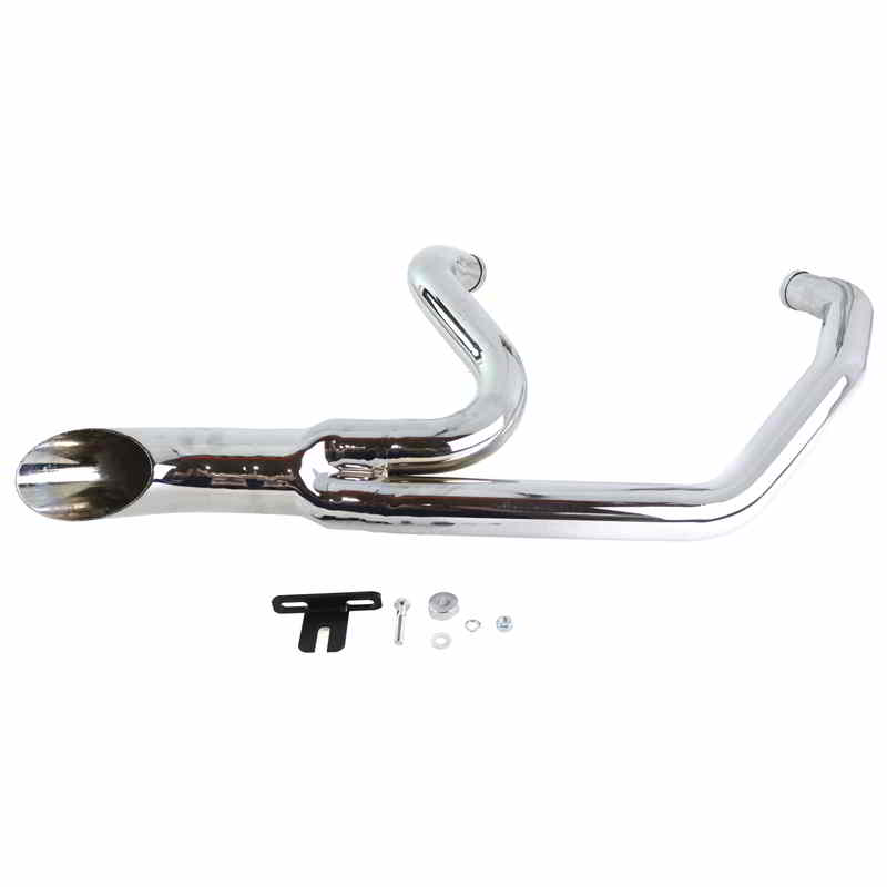 29-2007 ワイアット ガトリングビュート エキゾースト システム クローム 取寄せ Vツイン Wyatt Gatling Butte Exhaust System C