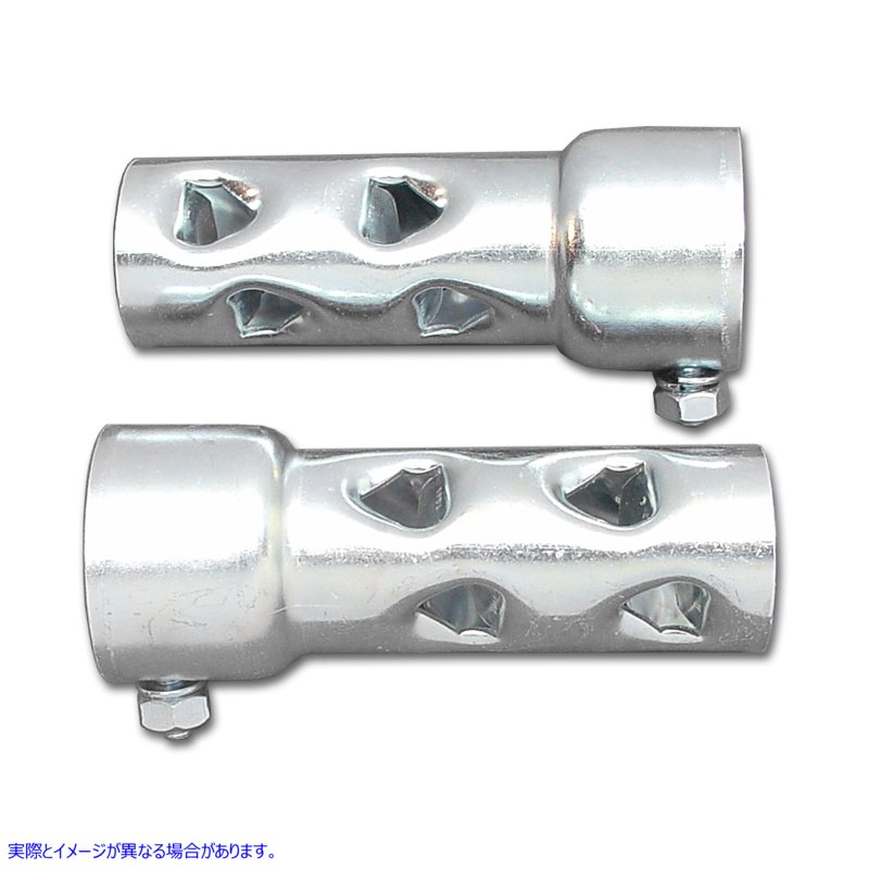 30-0102 スチール 1-3/4 インチ パイプ バッフル セット 取寄せ Vツイン Steel 1-3/4 inch Pipe Baffle Set (検索用／