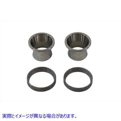 30-0119 エキゾーストテーパーバルブキット ステンレススチール 取寄せ Vツイン Exhaust Taper Valve Kit Stainless Steel (検索