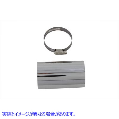 30-0120 ストレート排気熱シールド 取寄せ Vツイン Straight Exhaust Heat Shield (検索用／