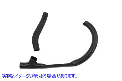 30-0187 生排気ヘッダーセット Raw Exhaust Header Set 取寄せ Vツイン (検索用／