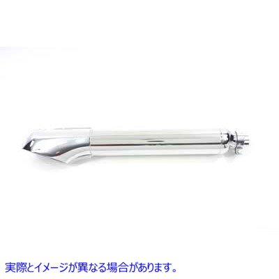 30-0218 レプリカ 28 インチ ターンアウト マフラー 取寄せ Vツイン Replica 28 inch Turn Out Muffler (検索用／65240-67