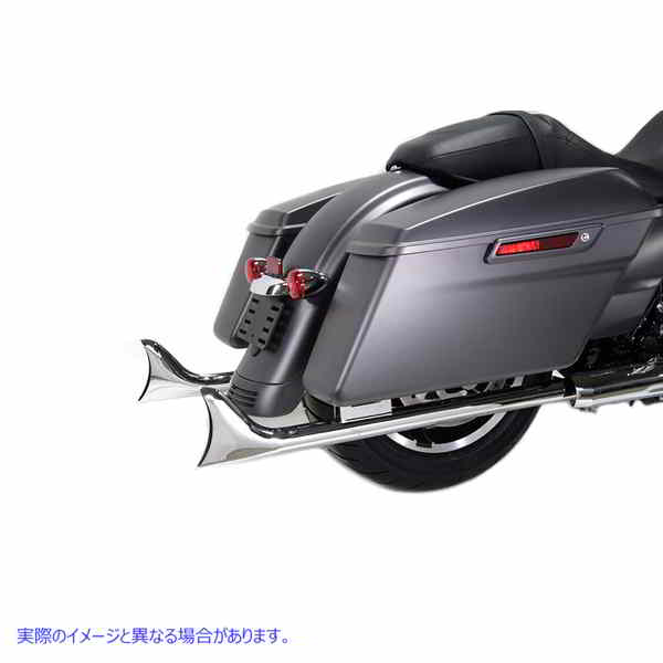 30-0243 ワイアット ガトリング ストレート フィッシュテール キット 取寄せ Vツイン Wyatt Gatling Straight Fishtail Kit (検