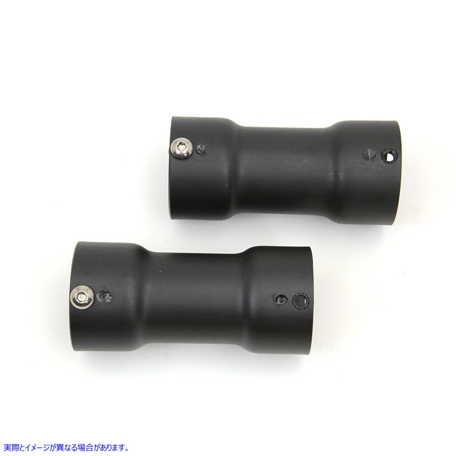 30-0317 2-1/4 インチ鋼管バッフラー 取寄せ Vツイン 2-1/4 inch Steel Pipe Baffler (検索用／