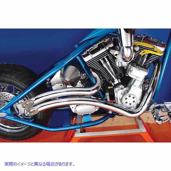 30-0320 エキゾーストドラッグパイプセットカーブ 取寄せ Vツイン Exhaust Drag Pipe Set Curve (検索用／