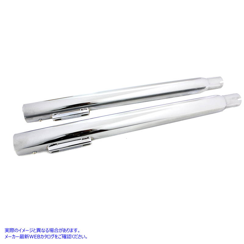 30-0349 ダンパー排気直管セット 取寄せ Vツイン Dumper Exhaust Straight Pipe Set (検索用／