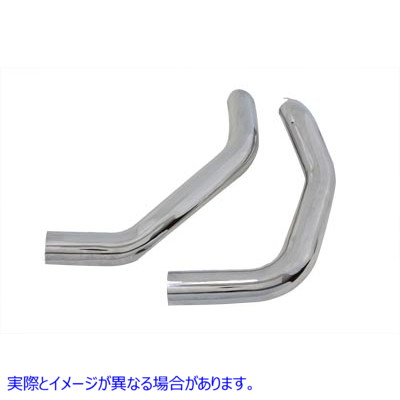 30-0356 ドラッグエキゾーストパイプヒートシールドセット 取寄せ Vツイン Drag Exhaust Pipe Heat Shield Set (検索用／64847-0