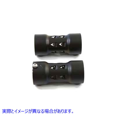 30-0372 Vスロットタイプスチール2-1/4インチパイプバッフルセット 取寄せ Vツイン V-Slot Type Steel 2-1/4 inch Pipe Baffle S